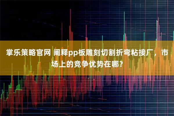掌乐策略官网 阐释pp板雕刻切割折弯粘接厂，市场上的竞争优势在哪？